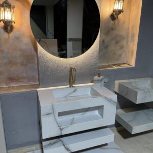 Luxury Handmade Porcelain Vanity Sink - Image 6