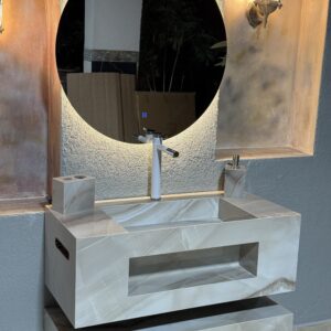 Luxury Handmade Porcelain Vanity Sink - Image 7